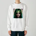 グランシエルの森の少女 Heavyweight Crew Neck Sweatshirt