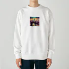 wloop01のニューヨークの幻想的風景のグッツ Heavyweight Crew Neck Sweatshirt