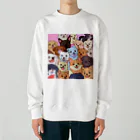 デイリーニューアイテムストアの癒しのわんちゃん Heavyweight Crew Neck Sweatshirt