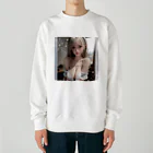 sounya sounyaの美女 図鑑（むにゅっ） Heavyweight Crew Neck Sweatshirt