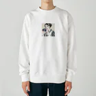 etwoshopの和美さん写真を撮る Heavyweight Crew Neck Sweatshirt