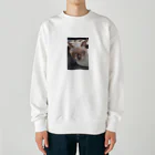 Makoto_Kawano Designの悪そうなのにカワイイ猫ちゃん Heavyweight Crew Neck Sweatshirt