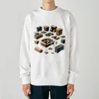 CHOCOLATEAの自然との共存 Heavyweight Crew Neck Sweatshirt