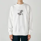 ko-horizodonのこぼれるアイデア Heavyweight Crew Neck Sweatshirt