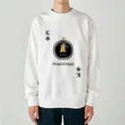 soneharadesignのトランプペンギン Heavyweight Crew Neck Sweatshirt