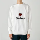 Stokeepのhearts Heavyweight Crew Neck Sweatshirt