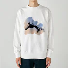 RabbitHouseのクジラ宙返り Heavyweight Crew Neck Sweatshirt