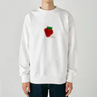 世界のモネのイチゴちん Heavyweight Crew Neck Sweatshirt