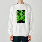 ﾏﾖｺｰﾝのミトコンドリア(手描き) Heavyweight Crew Neck Sweatshirt