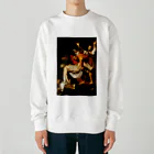 世界美術商店のキリストの埋葬 / The Entombment of Christ Heavyweight Crew Neck Sweatshirt