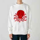 たここ（octopus）のたここ Heavyweight Crew Neck Sweatshirt