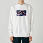 カズの「星屑の舞う森の守り手」 Heavyweight Crew Neck Sweatshirt