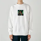 kumateruのクールビューティーグリーン Heavyweight Crew Neck Sweatshirt