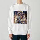 the blue seasonの水野美香 Heavyweight Crew Neck Sweatshirt