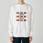 Mrs.Bean/ミセスビーンのNO KANI  NO LIFE Heavyweight Crew Neck Sweatshirt