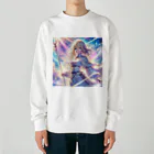 Sesilionの天空の女勇者 Heavyweight Crew Neck Sweatshirt