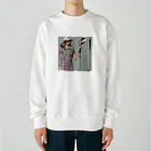 BIRDIE_GIRLのおしゃれゴルフ Heavyweight Crew Neck Sweatshirt