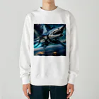 RISE　CEED【オリジナルブランドSHOP】のサメの宇宙船 Heavyweight Crew Neck Sweatshirt