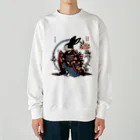 𝙍𝙖𝙗𝙗𝙞𝙩 𝙃𝙤𝙪𝙨𝙚の和服うさぎ Heavyweight Crew Neck Sweatshirt