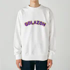 ゴラゾーのカレッジ風 Heavyweight Crew Neck Sweatshirt