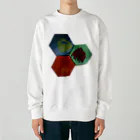 kokorozasuのぽっ Heavyweight Crew Neck Sweatshirt