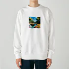 千裕アトリエ（いつもありがとう）の日本庭園 Heavyweight Crew Neck Sweatshirt