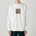 No Fishing No Life のルアーコレクション Heavyweight Crew Neck Sweatshirt