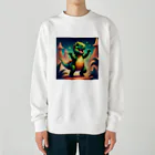 nvnの恐竜のダンス Heavyweight Crew Neck Sweatshirt