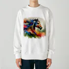 A3StudioのA3S 美しい動物 Heavyweight Crew Neck Sweatshirt