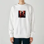 ZZRR12の影を纏う狩人 - Hunter Veiled in Shadow Heavyweight Crew Neck Sweatshirt