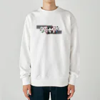 sora × 3D LEELEE Shopのスーパー戦隊（黒/七宝紋） Heavyweight Crew Neck Sweatshirt