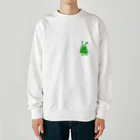 catherine_game_blのネギ巻いてる緑のキモいの Heavyweight Crew Neck Sweatshirt