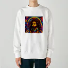 mizu163のドレッドくん Heavyweight Crew Neck Sweatshirt