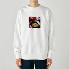 千裕アトリエ（いつもありがとう）の年越しそば Heavyweight Crew Neck Sweatshirt