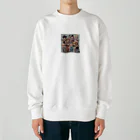 Ancoのグリッドダラー Heavyweight Crew Neck Sweatshirt