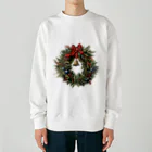 ac jungleのクリスマスリース Heavyweight Crew Neck Sweatshirt