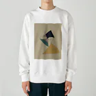 sorbericaの一筆書きネコ Heavyweight Crew Neck Sweatshirt