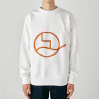 凹凸ラボの凹凸ラボ（オレンジ） Heavyweight Crew Neck Sweatshirt