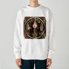 IGNISのスチームパンク少女4 Heavyweight Crew Neck Sweatshirt