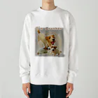 ぷるぷるのらっしゅ Heavyweight Crew Neck Sweatshirt