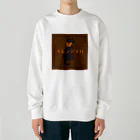 AOZORAのオレンジイロネコ Heavyweight Crew Neck Sweatshirt