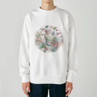 NATTOMOのキュートなマーメイド Heavyweight Crew Neck Sweatshirt