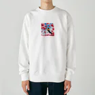 cameron2のひらりん Heavyweight Crew Neck Sweatshirt