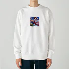 cameron2のぴょんちゃん Heavyweight Crew Neck Sweatshirt