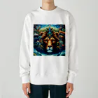 takaoda yu shopのライオン Heavyweight Crew Neck Sweatshirt