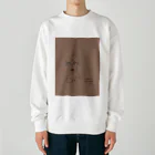 sorbericaの一筆書きビキニの女性 Heavyweight Crew Neck Sweatshirt