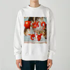 m oの暑がりのグッズ Heavyweight Crew Neck Sweatshirt