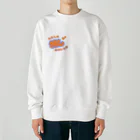 推しごとroomの推しカツちゃんオレンジ Heavyweight Crew Neck Sweatshirt