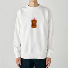 segasworksのトガリネズミとトンガリ帽子（サンタ帽） Heavyweight Crew Neck Sweatshirt