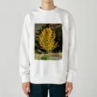 enjoy life shopの安曇野のイチョウの写真グッズ Heavyweight Crew Neck Sweatshirt